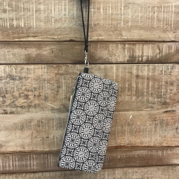 Adrienne Vittadini | Two Zip Pocket Wristlet - Picture 8 of 8